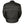 Men's Black Textile Vented Moto Jacket with Reflective Piping