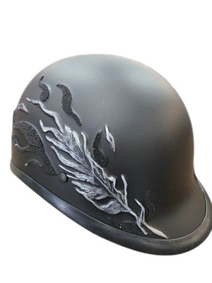 custom motorcycle helmets phoenix Hand Painted Tiger, Dragon & Retro Helmet The Feather has a subtle sparkle effect imbedded with on the tips. TOP 10 BEST Motorcycle Helmet