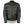 Men's Black Textile Vented Moto Jacket with Reflective Piping
